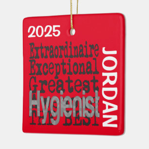 Hygienist Extraordinaire Aangepast Keramisch Ornament