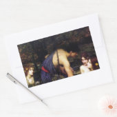 Hylas en de Nymphs Waterhouse Sticker (Envelop)