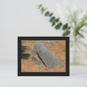Hymn door Fannie Crosby... hij heeft mijn ziel geh Briefkaart (Staand voorkant)
