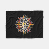 hymne van de zon - Anthem deken (Voorkant (Horizontaal))