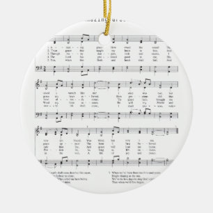 Hymne - Verbazende Gunst Keramisch Ornament