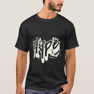 Hype Graffiti Streetwear Typografie T-Shirt Ontwer