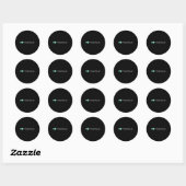 Hype Hyperliquid Kaspa Cardano Virtuals Solana Cry Ronde Sticker (Vel)