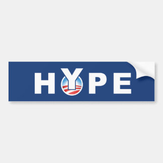 HYPE - OBAMA's HYPE Bumpersticker