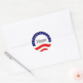 Hype-sticker Ronde Sticker (Envelop)