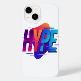 HYPE WAVE – Elektrisch spectrum Case-Mate iPhone 14 Hoesje