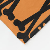 Hypebeast Robot Fleece Deken (Hoek)