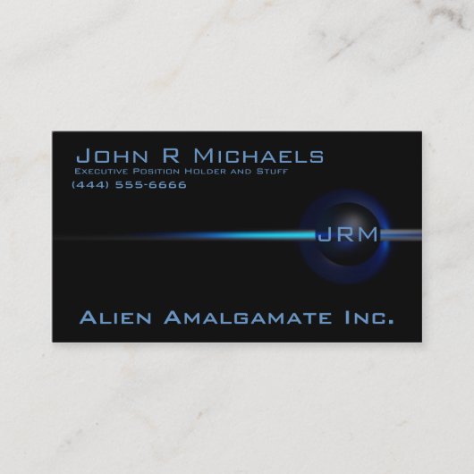 Hyper Black Collectie: Eclipse Visitekaartje (Voorkant)