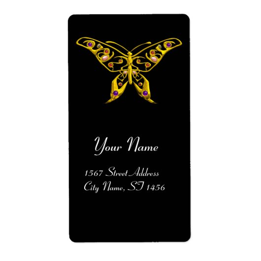 HYPER BUTTERFLY Black Etiket (Voorkant)