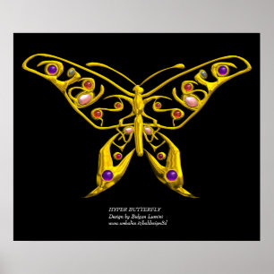HYPER BUTTERFLY, kolossaal formaat Poster