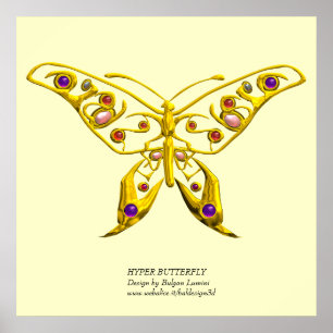 HYPER BUTTERFLY, kolossaal formaat Poster
