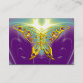 HYPER BUTTERFLY LICHTWAVES, Paars, ultraviolet Visitekaartje (Achterkant)