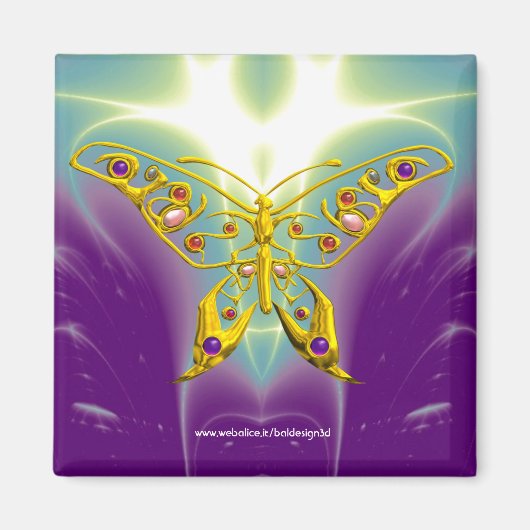 HYPER BUTTERFLY MAGNEET (Voorkant)
