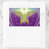 HYPER BUTTERFLY RECHTHOEKIGE STICKER (Tas)