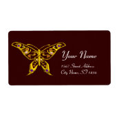 HYPER BUTTERFLY Red Etiket (Voorkant)