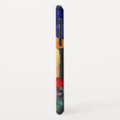 HYPER DELEN/RODE EN BLAUWE ARA Case-Mate iPhone CASE (Achterkant/links)