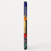 HYPER DELEN/RODE EN BLAUWE ARA Case-Mate iPhone CASE (Achterkant/links)