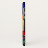 HYPER DELEN/RODE EN BLAUWE ARA Case-Mate iPhone CASE (Achterkant/links)