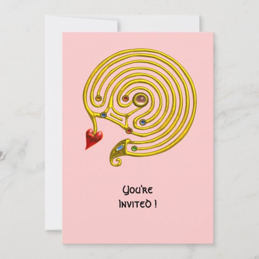 HYPER DOOLHOF ,roze Kaart (Voorkant)