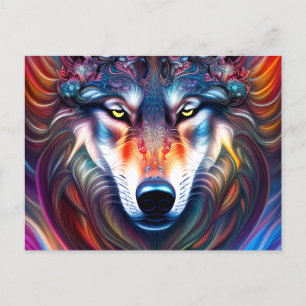 Hyper-Gedetailleerde realistische, mooie grafische Briefkaart