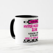 HYPER-HORMONE Zone Warning Mok (Voorkant links)