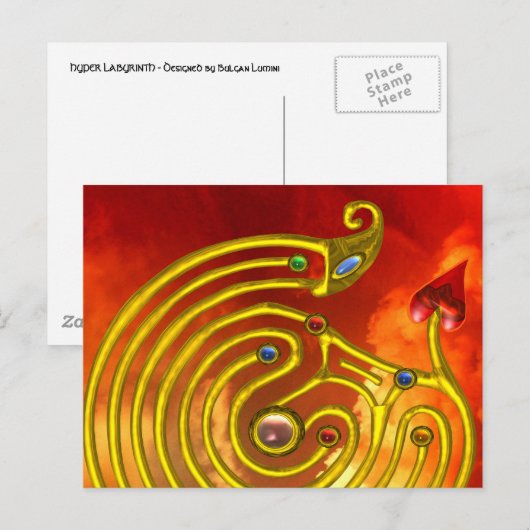 HYPER LABYRINTH BRIEFKAART (Voorkant / Achterkant)