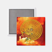 HYPER LABYRINTH MAGNEET (Voorkant / Achterkant)