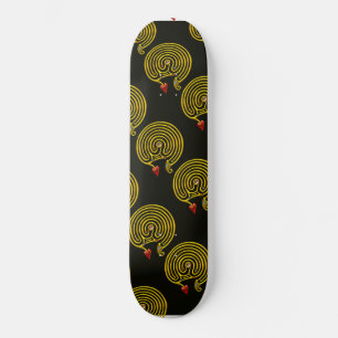 HYPER LABYRINTH, zwart Skateboard