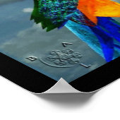 HYPER PARROTS/BLAUWE ARA POSTER (Hoek)