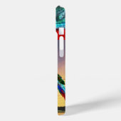 HYPER PARROTS/RODE ARA-MONOGRAM Case-Mate iPhone CASE (Achterkant / Links)