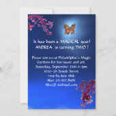 HYPER PARROTS/Tweede verjaardag Kaart (Achterkant)