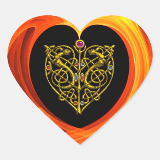 HYPER VALENTIJN HART STICKER (Voorkant)