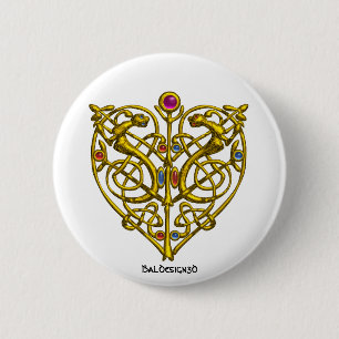 HYPER VALENTIJN RONDE BUTTON 5,7 CM