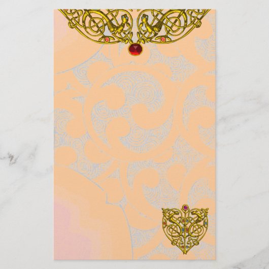 HYPER VALENTIJN, roze Briefpapier (Voorkant)