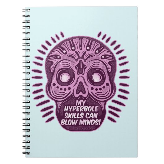 Hyperbool Grappig ENGELS TAAL Notitieboek (Voorkant)