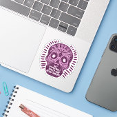 Hyperbool Grappig ENGELS TAAL Sticker (Laptop met iPhone)