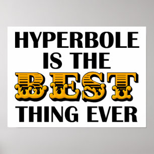 Hyperbool is de Beste Grappige Poster