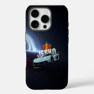 Hypercar in de Leegte – Surrealistische Supercar & iPhone 16 Pro Hoesje