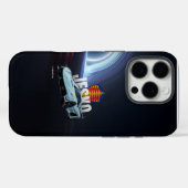 Hypercar in the Void – Surreal Supercar & Black Ho Case-Mate iPhone Case (Achterkant (horizontaal))