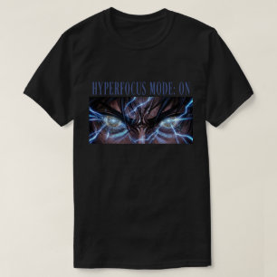 Hyperfocus-modus: AAN Anime Focus & Diepe Concentr T-shirt