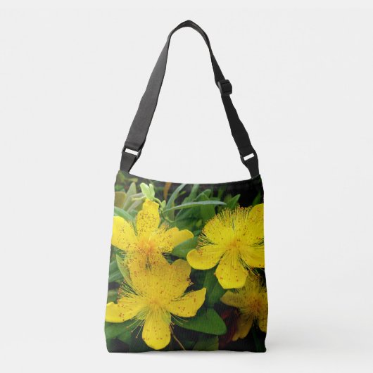 Hypericum calycinum sur tout le Sac fourre-tout (Devant)