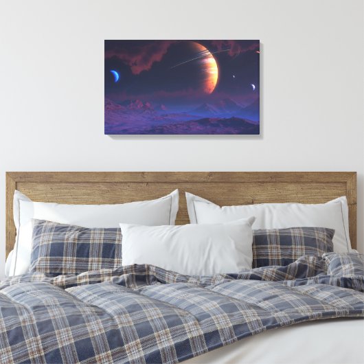 Hyperion Canvas Afdruk (Insitu (Slaapkamer))