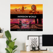 HYPERION WERELDWETENSCHAPPELIJKE WETENSCHAPPEN POSTER (Thuiskantoor)