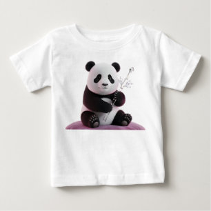 Hyperrealistisch 3D-babypandaportret