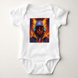 Hyperrealistische cartoonachtige hiphop: spelperso romper