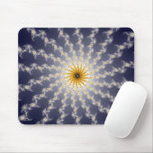 Hyperspace - Fractal Mousepad Muismat (Met muis)