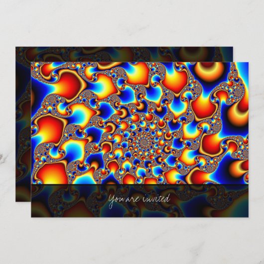 Hypn0sis - Fractal Art Kaart (Voorkant / Achterkant)