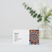 Hypn0sis - Fractal Art Visitekaartje (Staand voorkant)