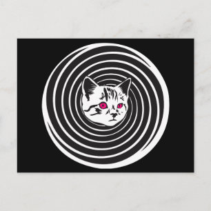Hypno-Cat Briefkaart
