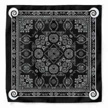 Hypno Hanky, Hypnosis die Bandana op het zwarte be